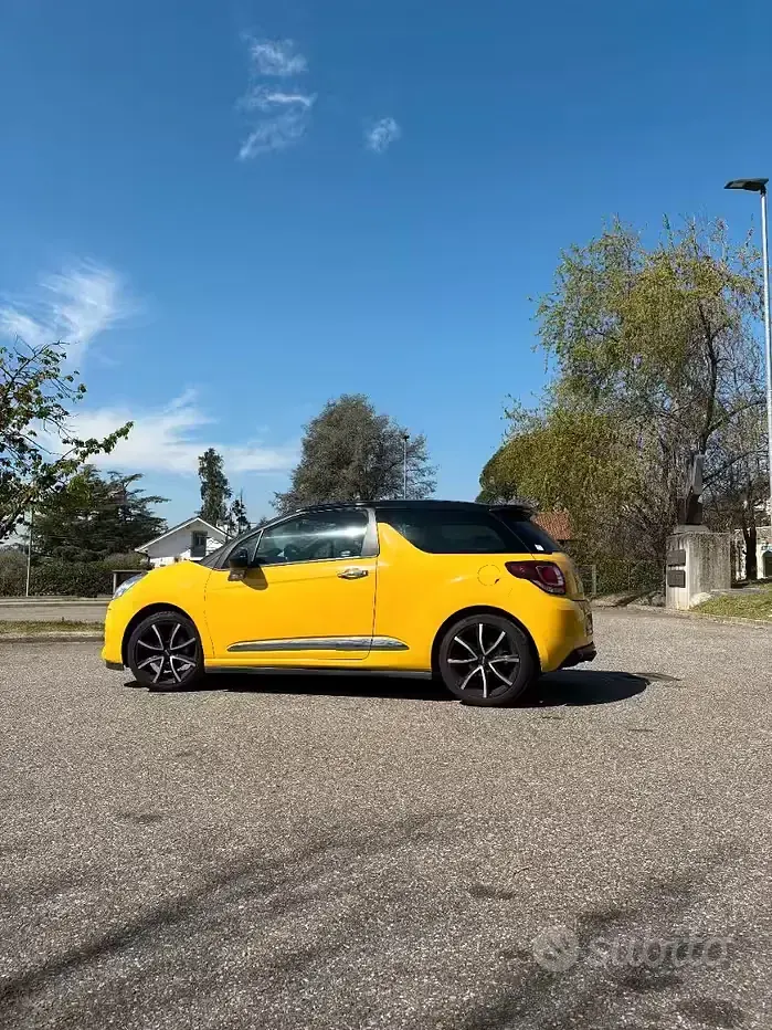 Usata Citroën DS3 Sport Chic 156 CV (114 kW) 2013 Giallo Utilitaria