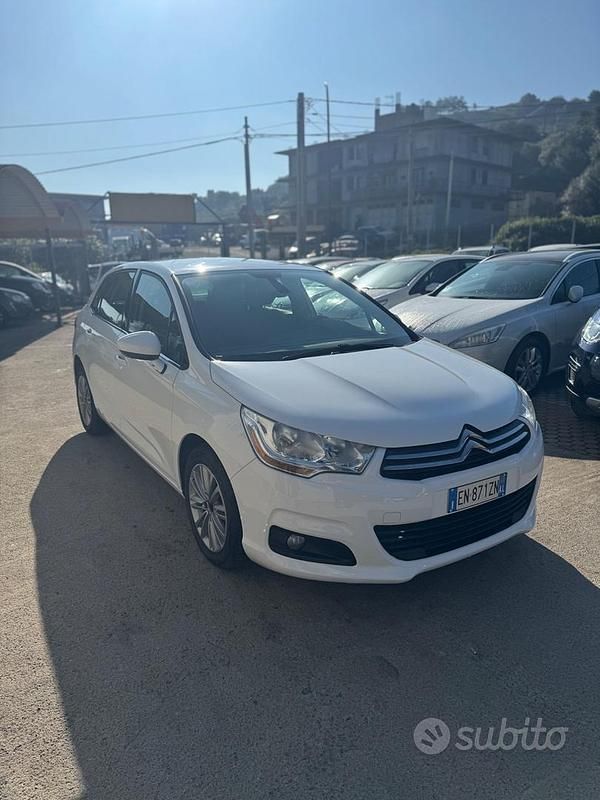 Usata Citroën C4 Exclusive 114 CV (83 kW) 2013 Bianco Berlina