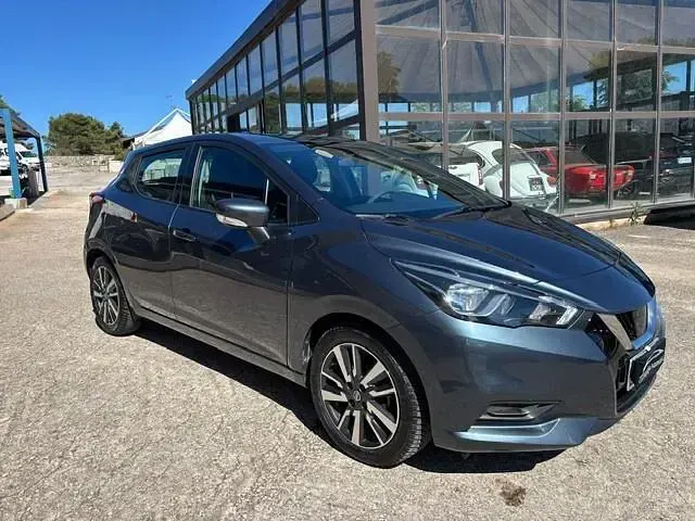 Usata Nissan Micra Tekna 71 CV (52 kW) 2019 Blu Utilitaria