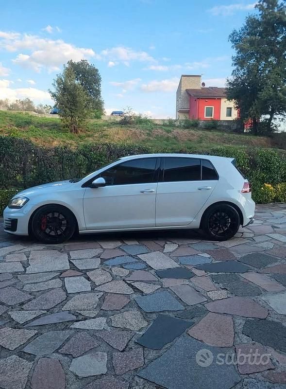 Usata VW Golf VII GTD 2015 Bianco Berlina