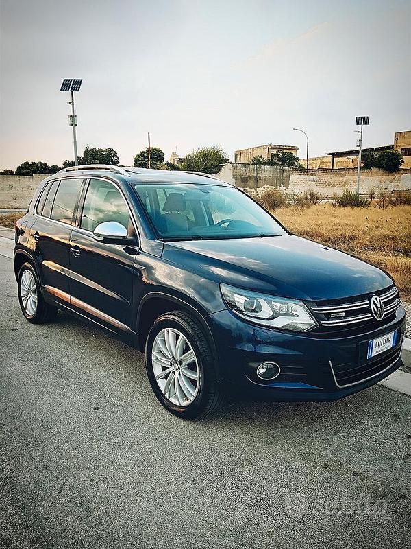 Usata VW Tiguan 140 CV (102 kW) 2013 Blu SUV