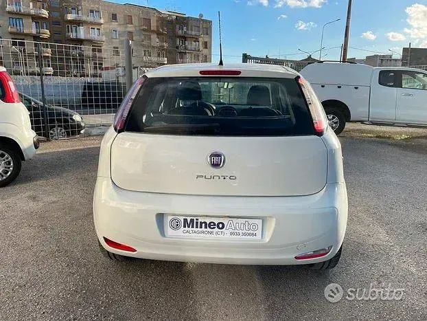 Usata Fiat Punto 75 CV (55 kW) 2014 Bianco Utilitaria