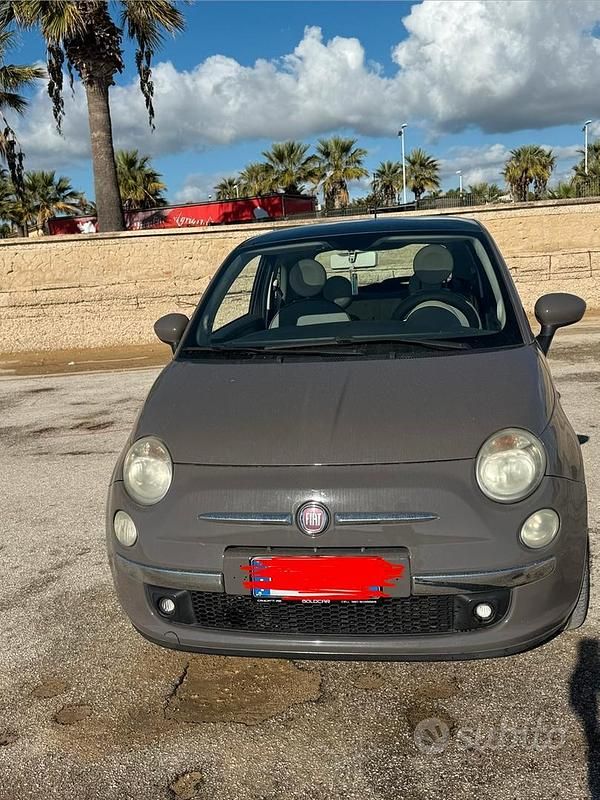 Grigio Usata 2009 Fiat 500 Tre volumi | 4600 € (Super prezzo) - Immagine 1/4