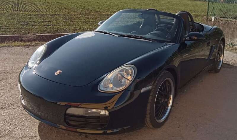 Nero Usata 2005 Porsche Boxster Cabrio | 26.495 € (Buon prezzo) - Immagine 1/4