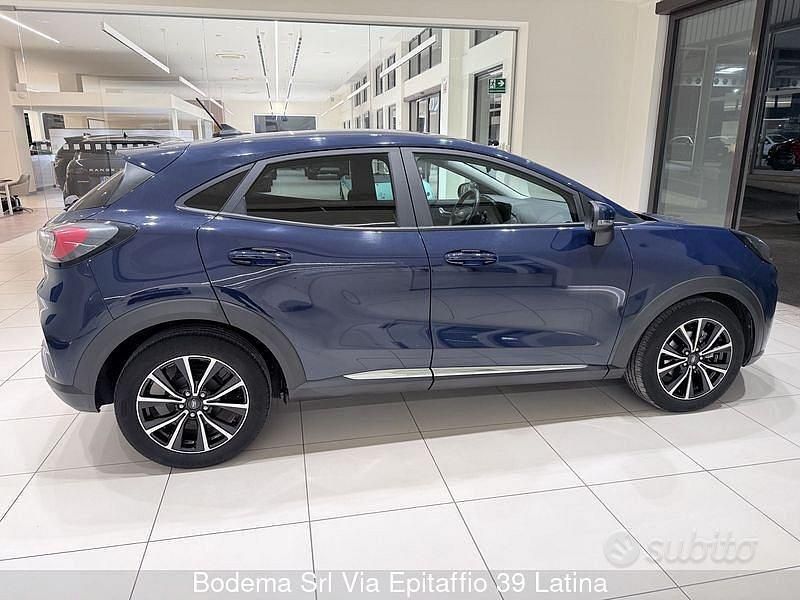 Usata Ford Puma Titanium 125 CV (91 kW) 2021 Blu SUV