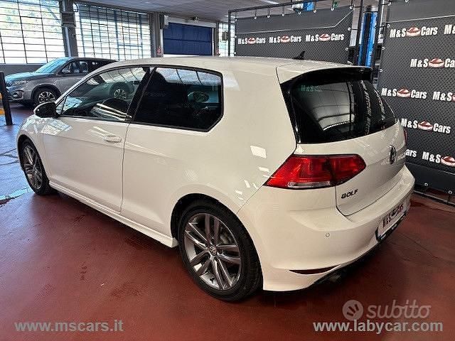 Usata VW Golf VII Edition 125 CV (91 kW) 2016 Bianco Berlina