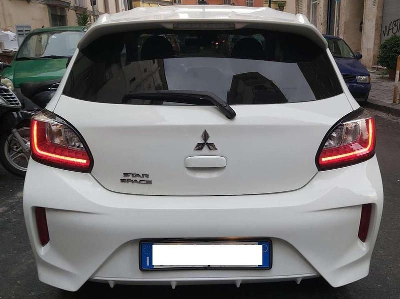 Usata Mitsubishi Space Star Intense 71 CV (52 kW) 2022 Bianco Utilitaria