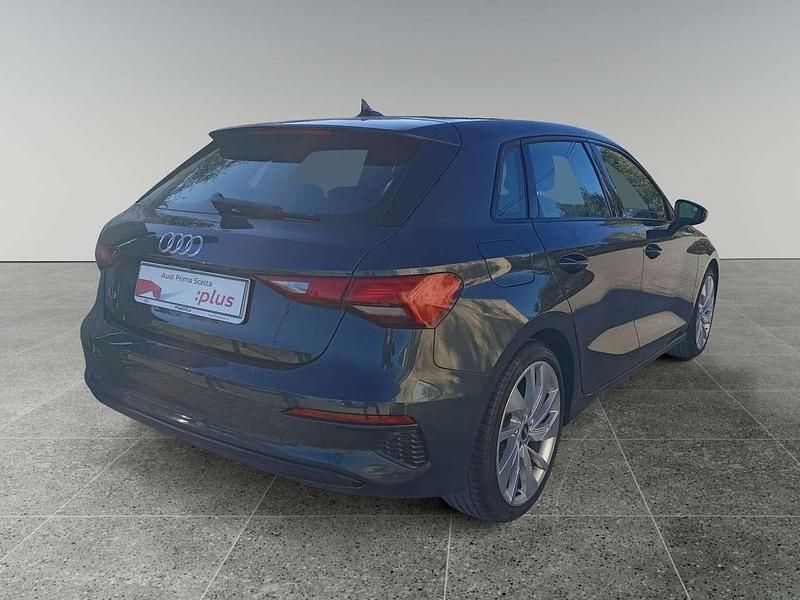 Usata Audi A3 Sportback Advanced 150 CV (110 kW) 2023 Grigio Utilitaria