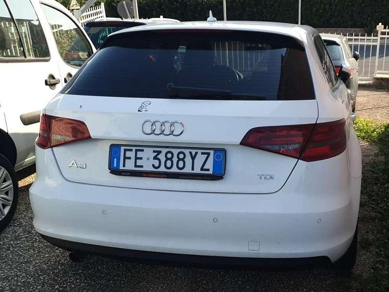 Usata Audi A3 Ambition 110 CV (80 kW) 2016 Bianco Berlina