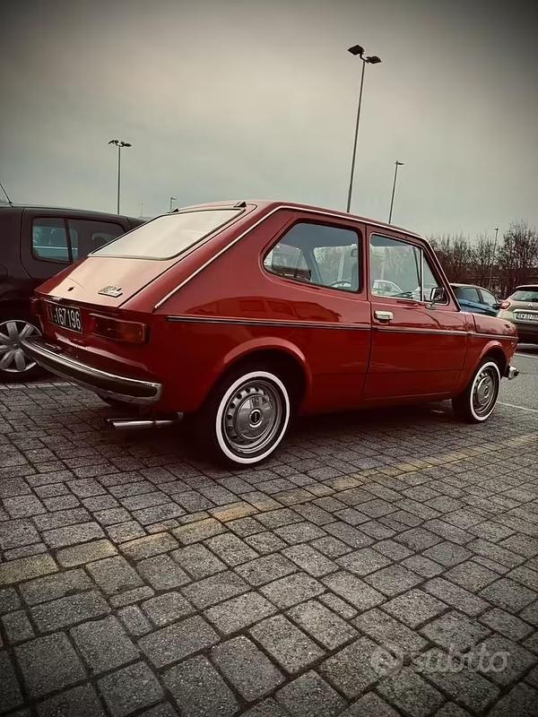 Usata Fiat 127 1970 Rosso Coupé