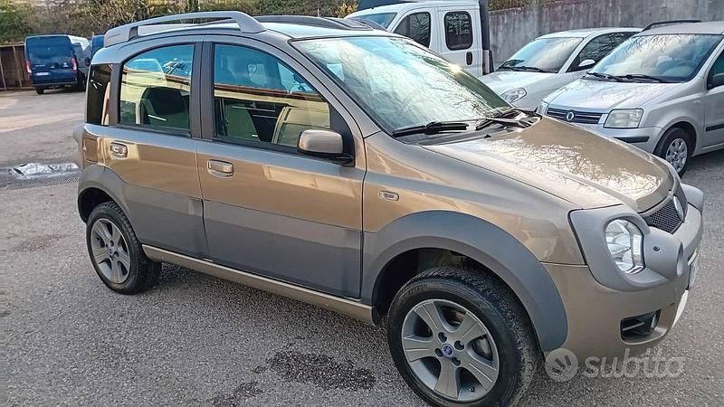 Usata Fiat Panda Cross 69 CV (50 kW) 2007 Marrone Utilitaria