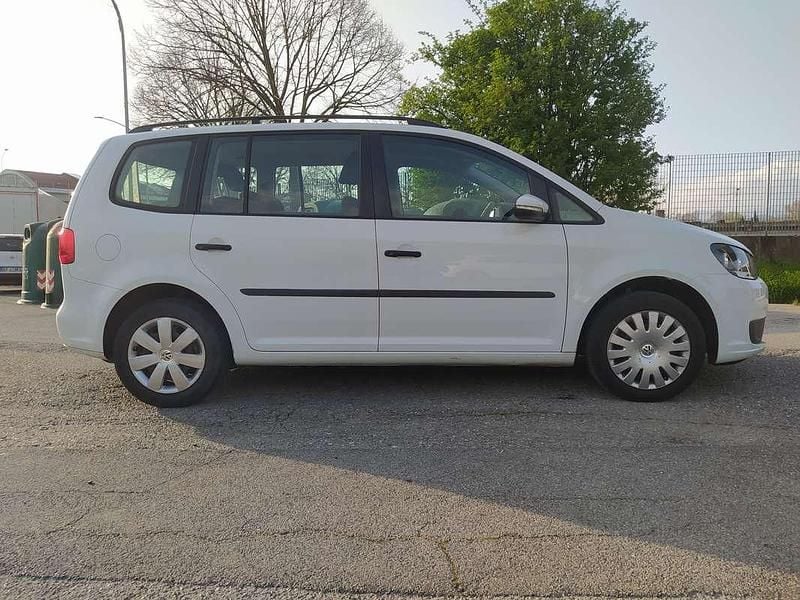 Usata VW Touran Trendline 150 CV (110 kW) 2015 Bianco Monovolume
