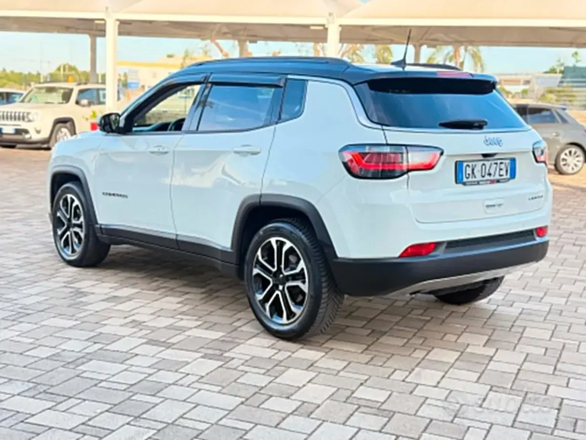 Usata Jeep Compass Limited 131 CV (96 kW) 2022 Bianco SUV