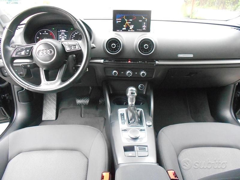 Usata Audi A3 116 CV (85 kW) 2018 Nero Berlina