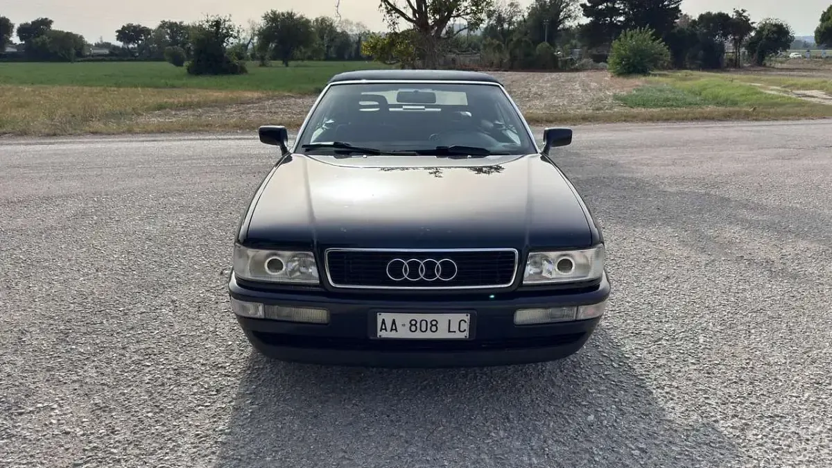 Usata Audi 80 116 CV (85 kW) 1994 Blu/azzurro Cabrio