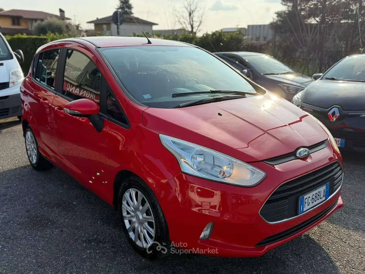 Begagnad Ford B-MAX Business Edition 75 HK (55 kW) 2016 Röd Minibuss