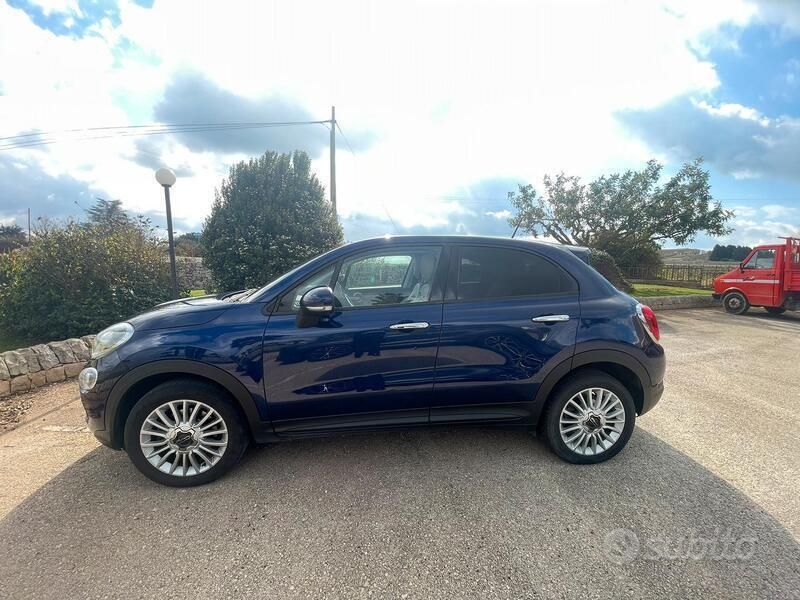 Usata Fiat 500X 120 CV (88 kW) 2018 Blu SUV