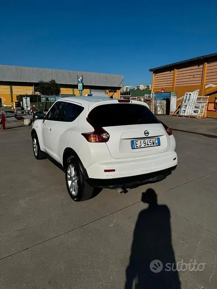 Usata Nissan Juke 110 CV (80 kW) 2012 Bianco SUV