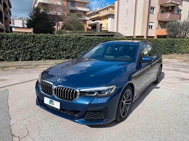 Usata BMW 518 M Sport 149 CV (109 kW) 2020 Blu Station wagon