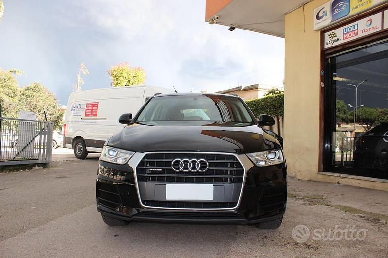 Usata Audi Q3 Ambiente 150 CV (110 kW) 2017 Nero SUV