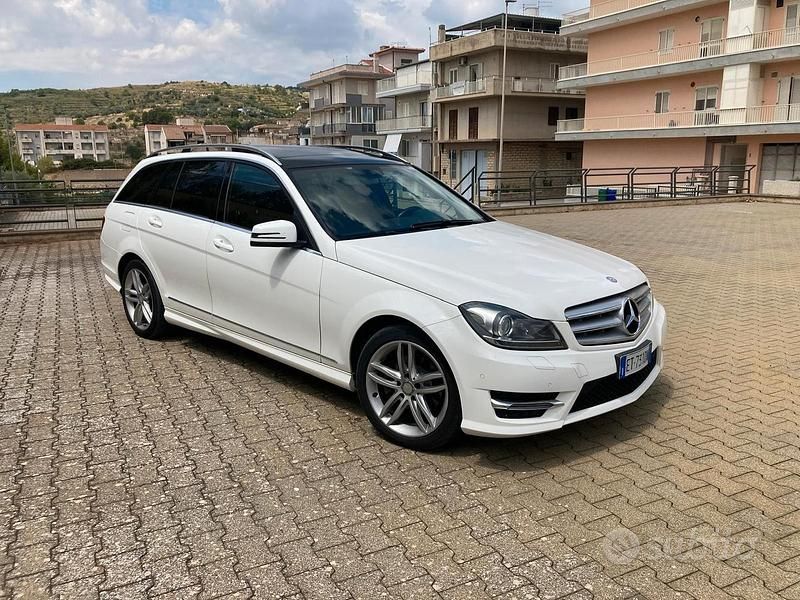Usata Mercedes C220 2013 Bianco Station wagon