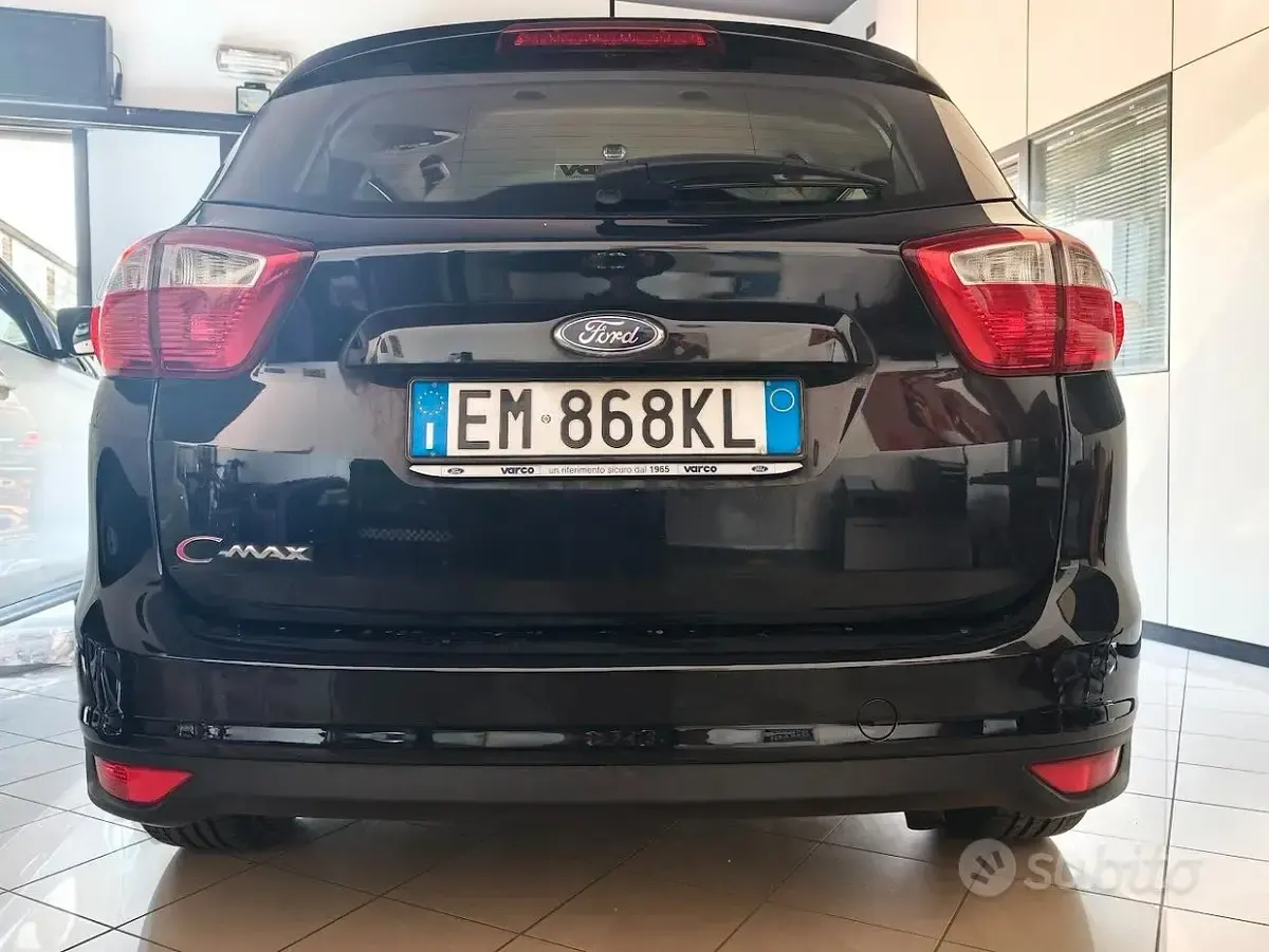 Usata Ford C-MAX Titanium 120 CV (88 kW) 2012 Nero Monovolume