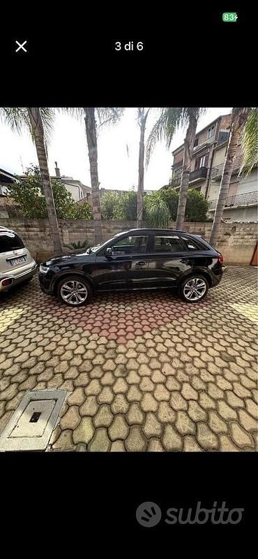 Usata Audi Q3 140 CV (102 kW) 2013 Nero SUV