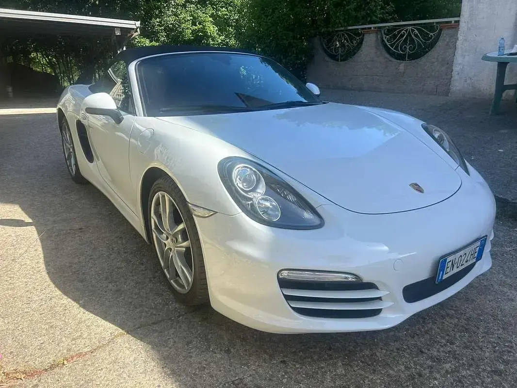 Gebraucht Porsche Boxster 265 PS (194 kW) 2012 Weiß Cabrio