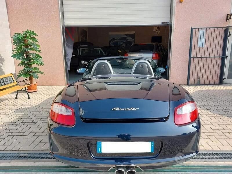 Usata Porsche Boxster 240 CV (176 kW) 2005 Blu/azzurro Cabrio