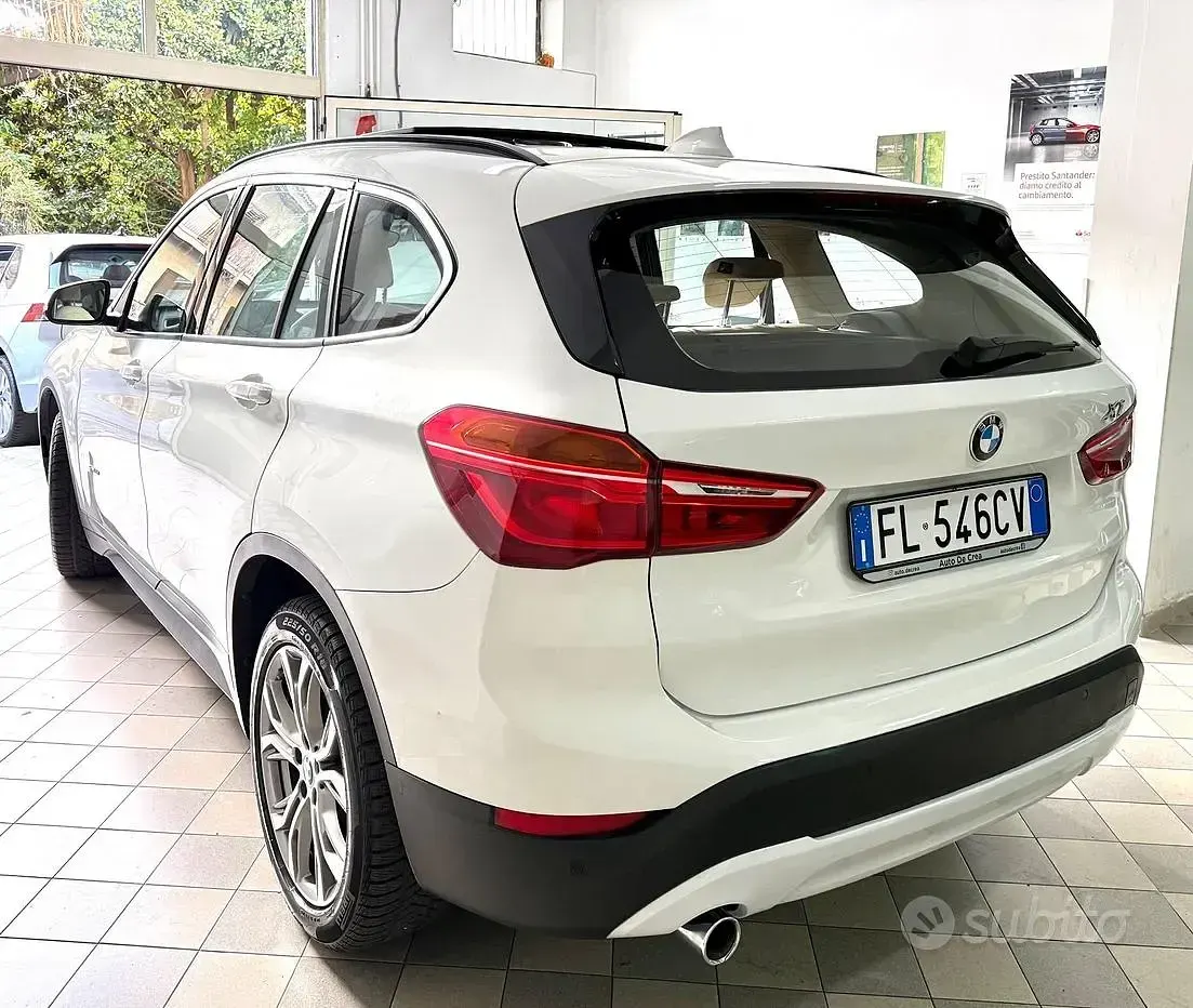 Usata BMW X1 Advantage 150 CV (110 kW) 2017 Bianco SUV