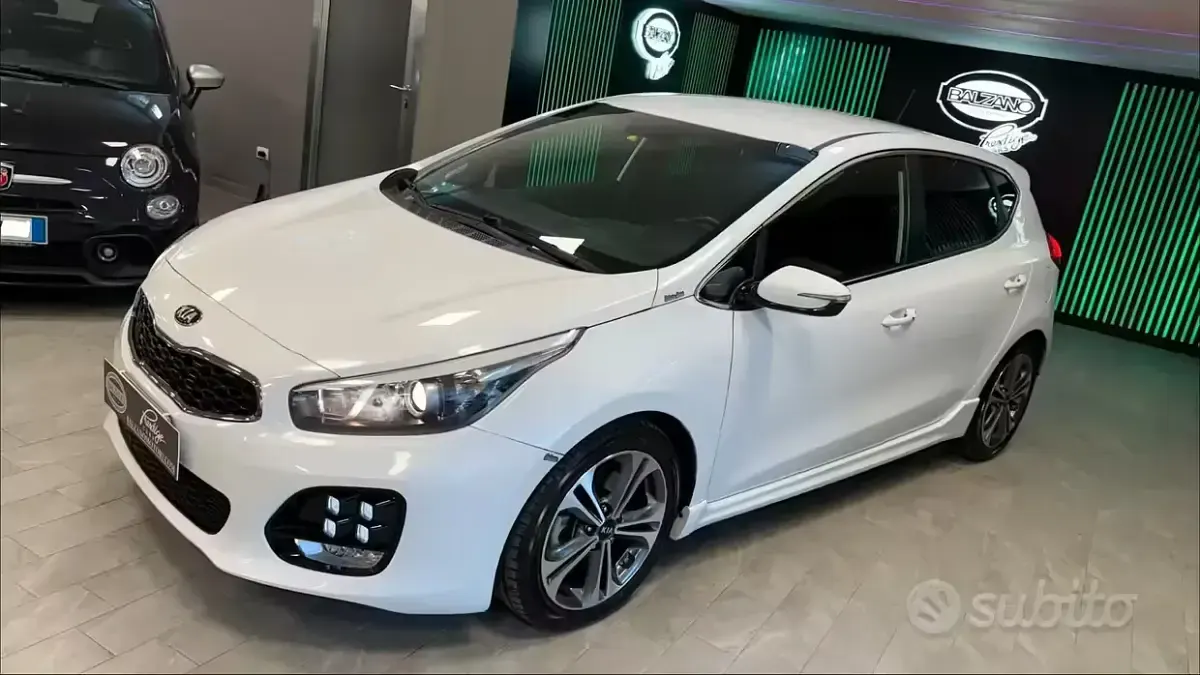 Usata Kia Ceed GT-Line 110 CV (80 kW) 2016 Bianco Utilitaria