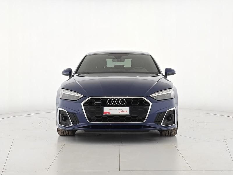 Usata Audi A5 Sportback S-Line 204 CV (150 kW) 2024 Blu/azzurro Utilitaria