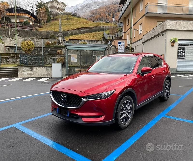 Usata Mazda CX-5 Exceed 175 CV (128 kW) 2017 Rosso SUV