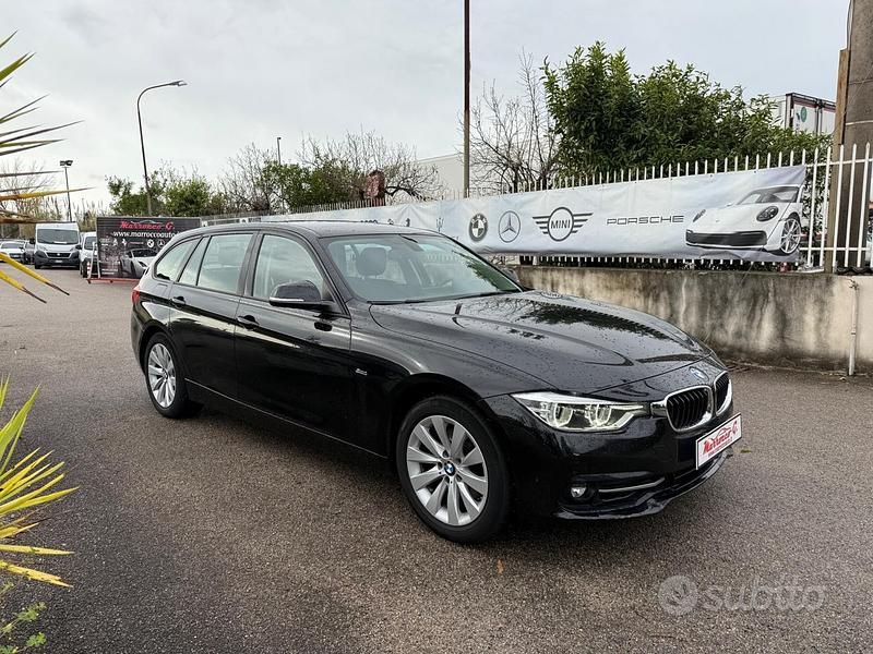 Usata BMW 320 Sport Line 190 CV (139 kW) 2018 Nero Station wagon