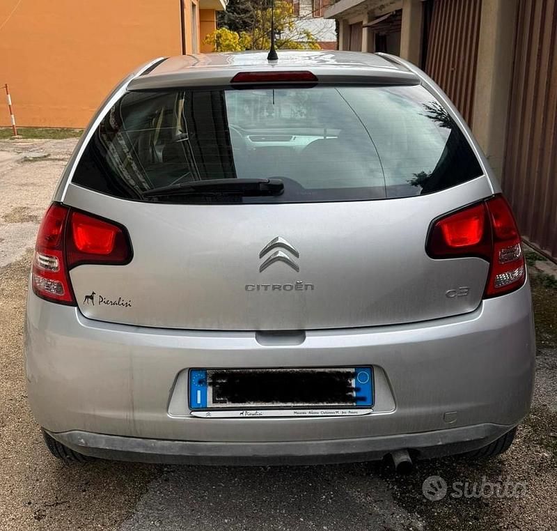 Usata Citroën C3 60 CV (44 kW) 2012 Grigio Berlina