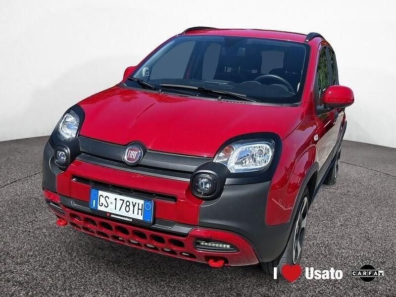 Rosso Usata 2024 Fiat Panda Cross Cross Due volumi | 13.900 € (Buon prezzo) - Immagine 1/4