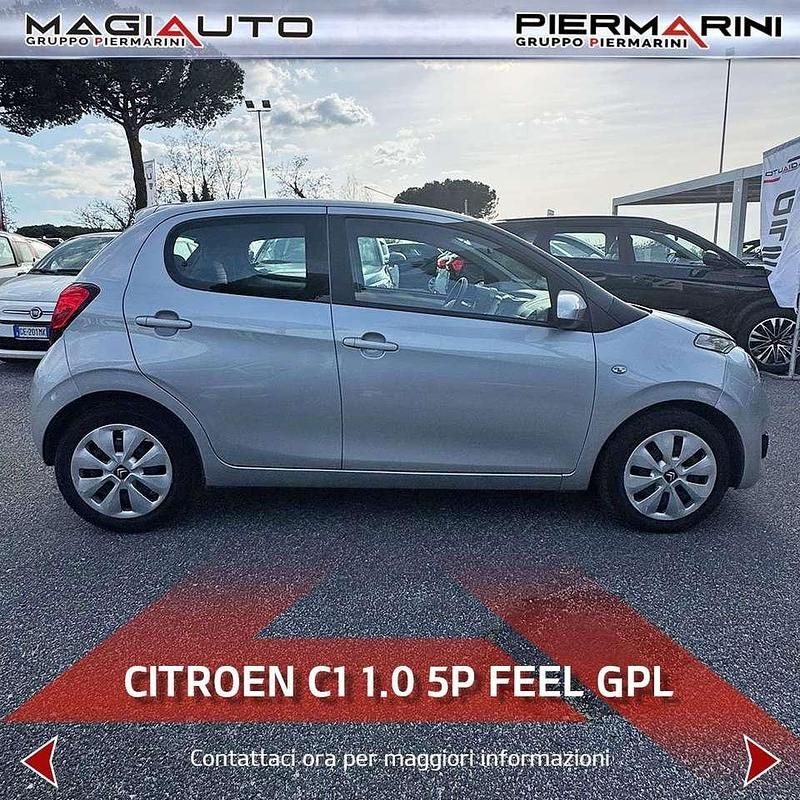 Usata Citroën C1 Feel 72 CV (52 kW) 2020 Argento Utilitaria