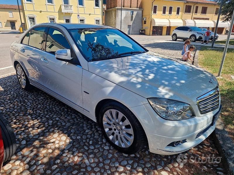 Usata Mercedes C200 2007 Bianco Berlina