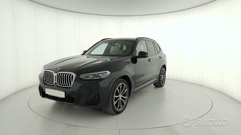 Usata BMW X3 M Sport 190 CV (139 kW) 2023 Nero SUV