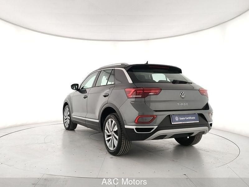 Usata VW T-Roc Style 110 CV (80 kW) 2023 Grigio SUV