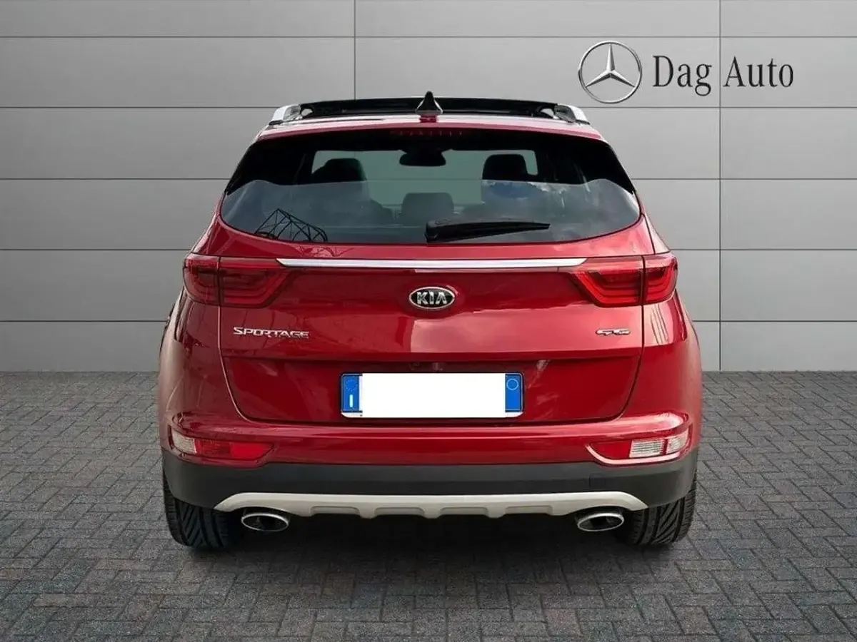 Usata Kia Sportage GT-Line 185 CV (136 kW) 2016 Rosso SUV