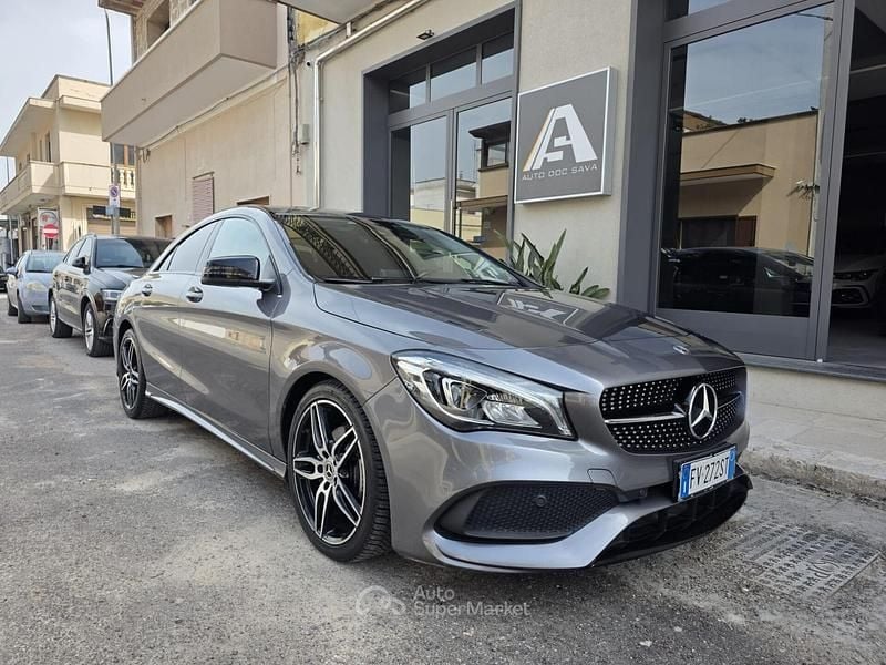 Usata Mercedes CLA200 AMG 136 CV (100 kW) 2019 Grigio Berlina