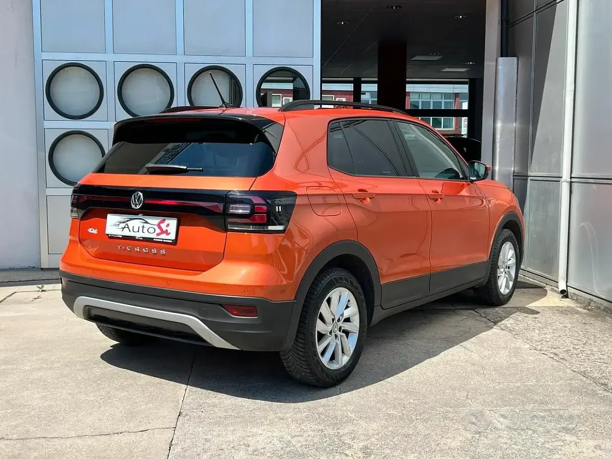 Usata VW T-Cross Style 95 CV (69 kW) 2019 Arancione SUV