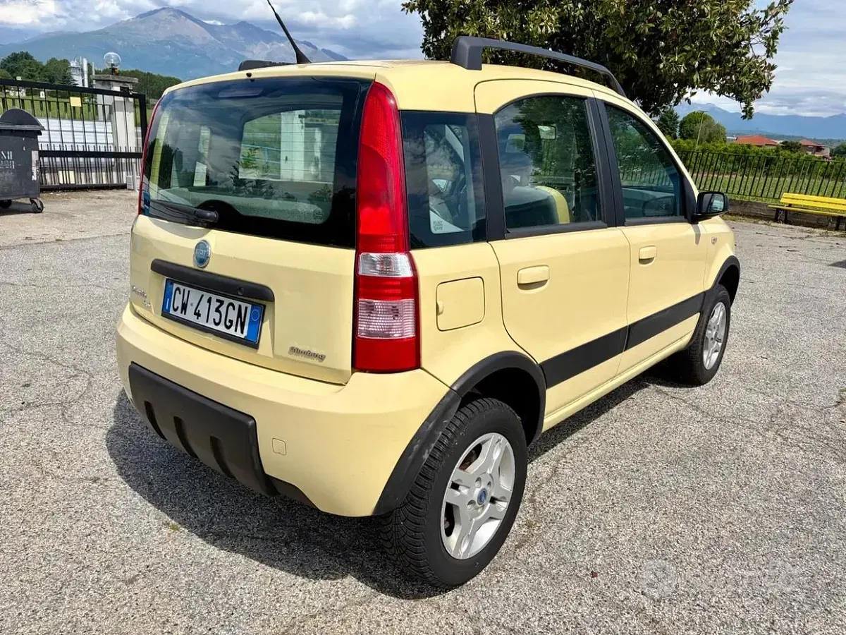 Usata Fiat Panda 4x4 Climbing 60 CV (44 kW) 2005 Giallo Utilitaria