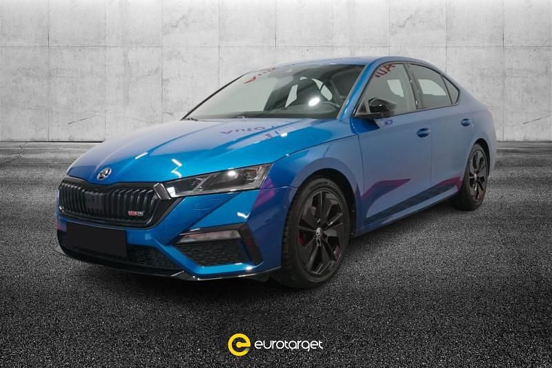 Usata Skoda Octavia RS 200 CV (147 kW) 2022 Blu metallizzato Berlina