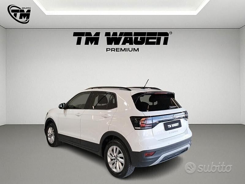 Usata VW T-Cross Style 95 CV (69 kW) 2022 Bianco SUV