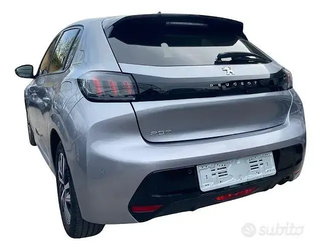 Usata Peugeot 208 Allure 101 CV (74 kW) 2019 Grigio Utilitaria