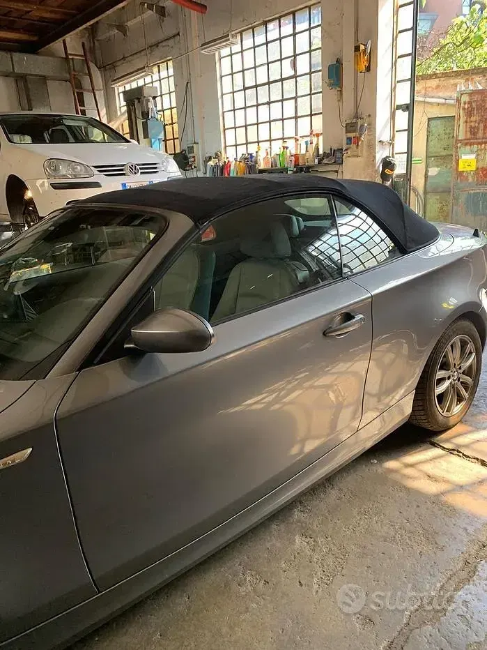 Usata BMW 120 Cabriolet 177 CV (130 kW) 2009 Grigio Cabrio