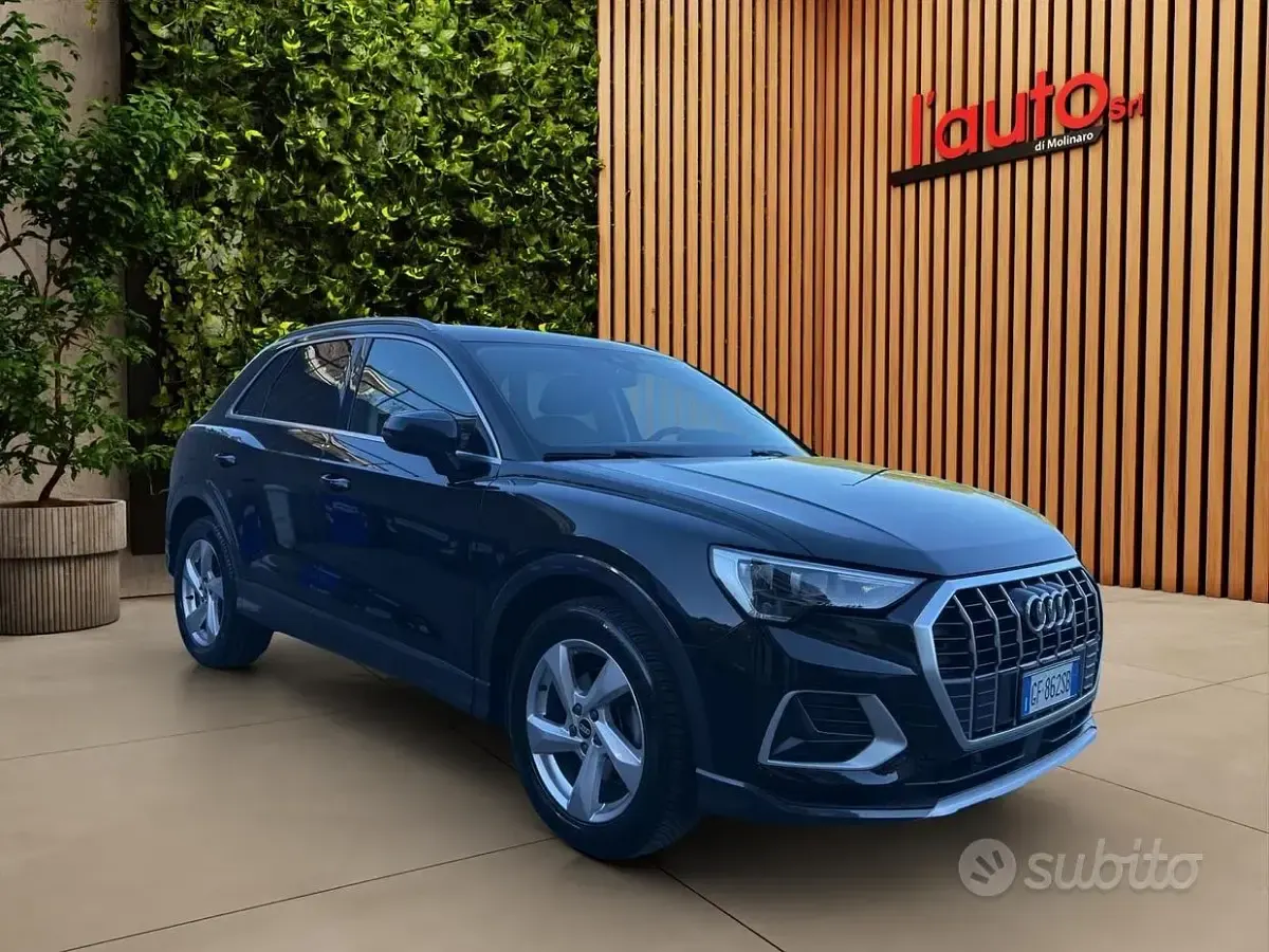 Usata Audi Q3 Advanced 150 CV (110 kW) 2021 Nero SUV