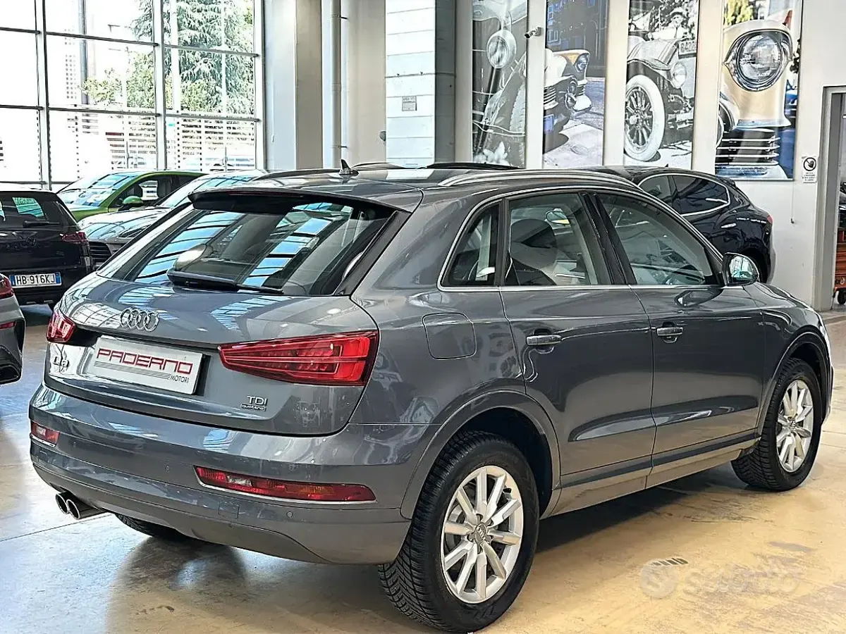 Usata Audi Q3 Design 150 CV (110 kW) 2015 Grigio SUV